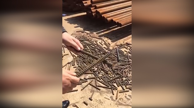 Çin'in inşaat demirinde geldiği son nokta