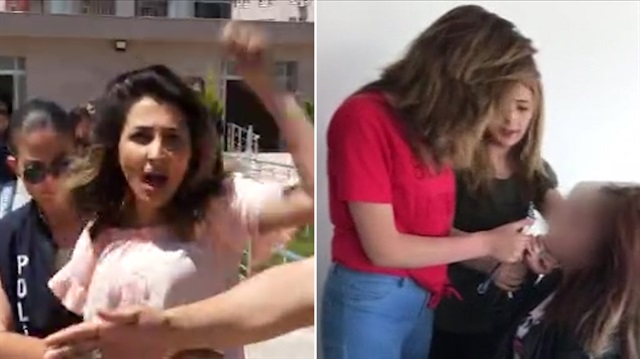 Ofis basan kızlar bu kez gazetecilere saldırdı!