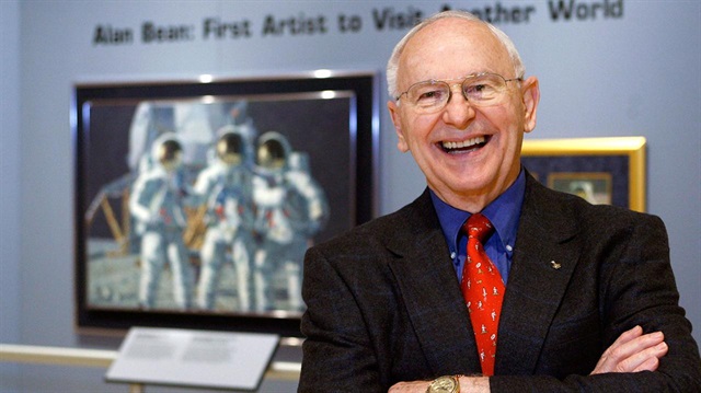 Ayda yürüyen ABDli astronot Alan Bean öldü Ayda yürüyen ABDli astronot Alan Bean öldü