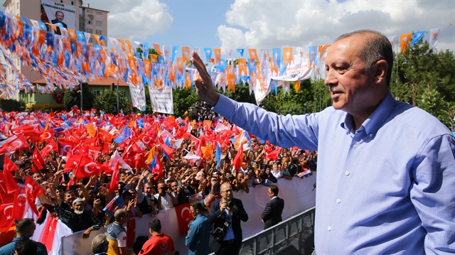 Cumhurbaşkanı Recep Tayyip Erdoğan.