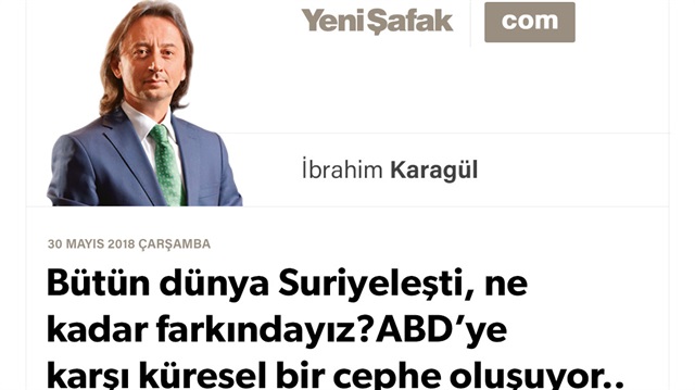 Bütün dünya Suriyeleşti, ne kadar farkındayız? ABD’ye karşı küresel bir cephe oluşuyor..