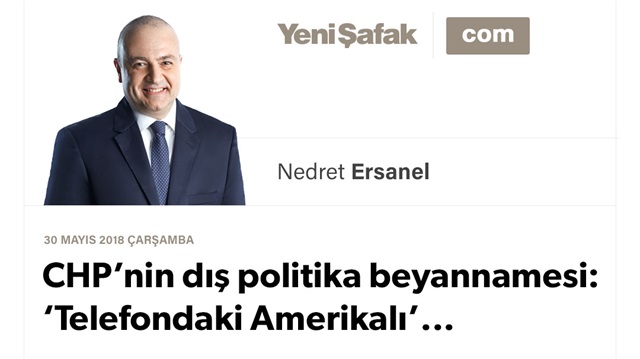 CHP’nin dış politika beyannamesi: ‘Telefondaki Amerikalı’...