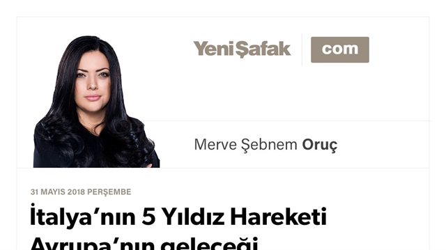 İtalya’nın 5 Yıldız Hareketi Avrupa’nın geleceği son nokta mı?