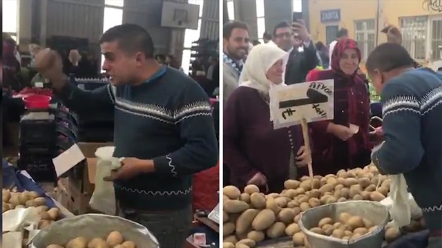 Pazarcıdan rekor kıran video 'Tayyip Baba'dan gerisi yalan'