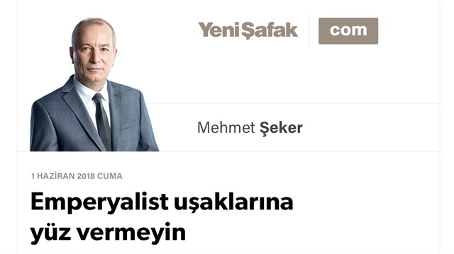 Emperyalist uşaklarına yüz vermeyin