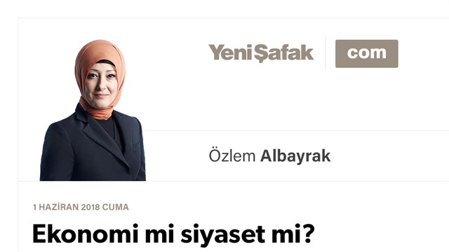 Ekonomi mi siyaset mi?