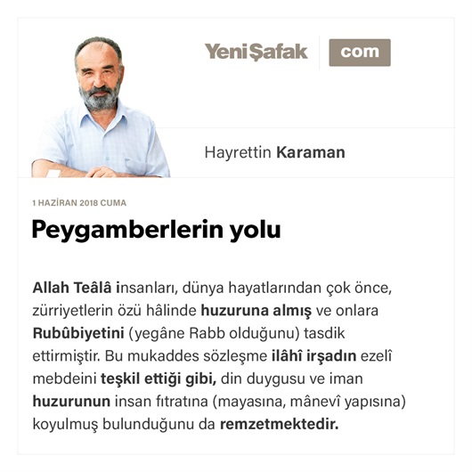 Peygamberlerin yolu