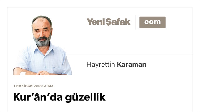 Kur’ân’da güzellik