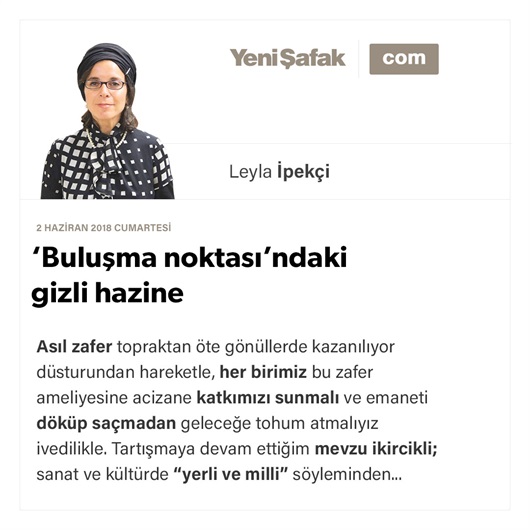 ‘Buluşma noktası’ndaki gizli hazine