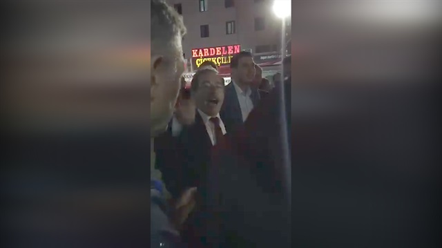 Abdüllatif Şener vatandaşı tehdit etti!