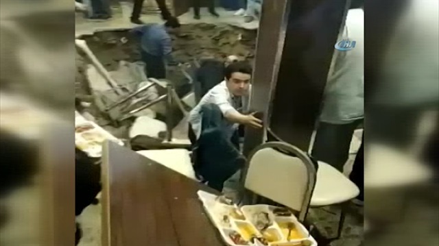 İftar saatinde can pazarı kamerada