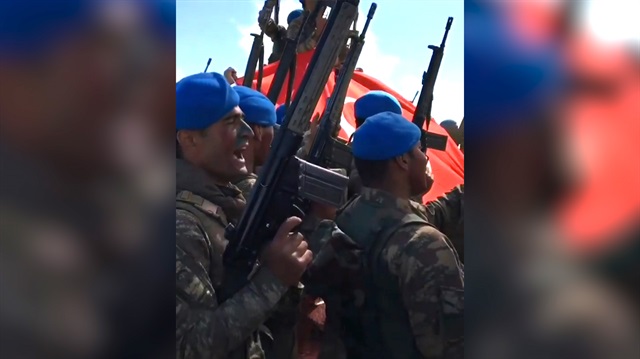 Isparta Eğirdir'de tüyleri diken diken eden Komando andı