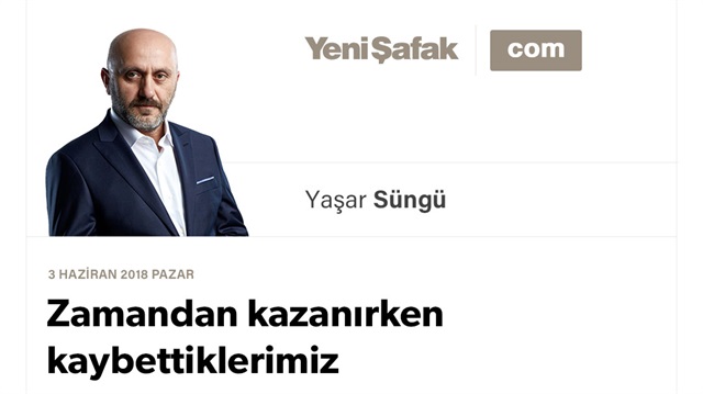 Zamandan kazanırken kaybettiklerimiz