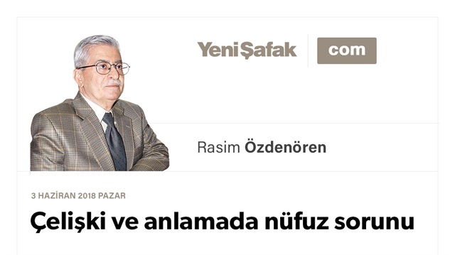 Çelişki ve anlamada nüfuz sorunu