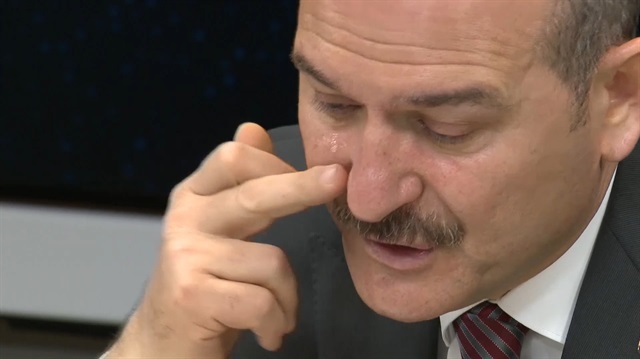 Bakan Soylu, Siirtli kızın mektubunu okurken gözyaşlarını tutamadı