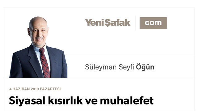 Siyasal kısırlık ve muhalefet