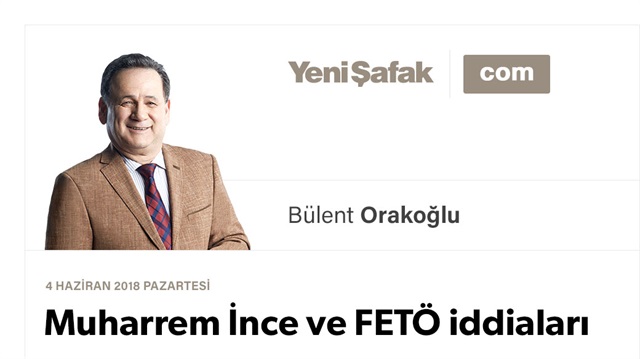 Muharrem İnce ve FETÖ iddiaları
