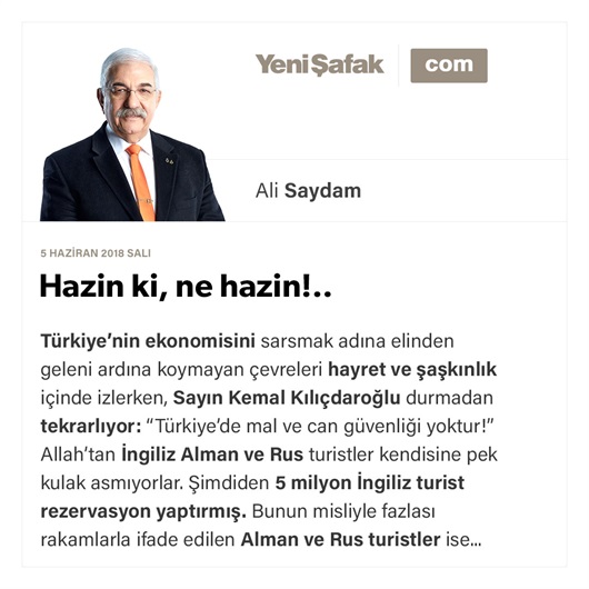 Hazin ki, ne hazin!..