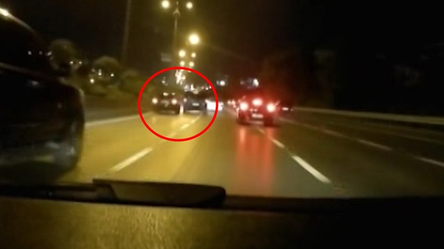 TEM'de makas atarken feci kazaya sebep oldu