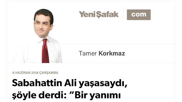 Sabahattin Ali yaşasaydı, şöyle derdi: “Bir yanımı sardı, Mister Simit’in oğlu…”