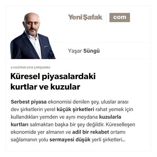 Küresel piyasalardaki kurtlar ve kuzular