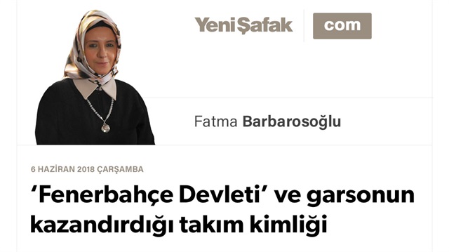 ‘Fenerbahçe Devleti’ ve garsonun kazandırdığı takım kimliği