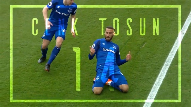 Everton'dan Cenk Tosun'un 27. yaş gününe özel video