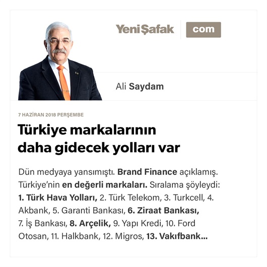 Türkiye markalarının daha gidecek yolları var
