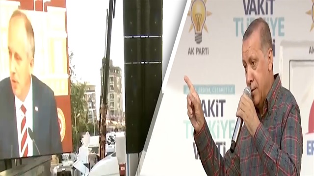 Erdoğan, Muharrem İnceye kendi sözleriyle yüklendi: Yenmiş de yenmiş