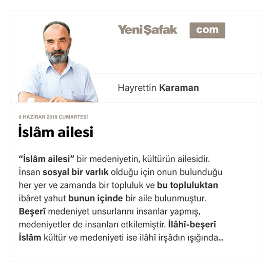 İslâm ailesi