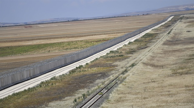 564 kilometrelik güvenlik duvar tamamladı