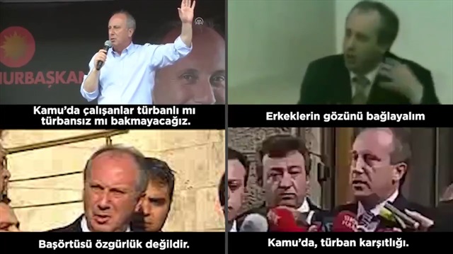 Muharrem İnce başörtüsü hakkında bakın neler demiş