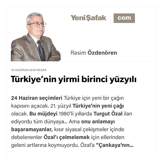 Türkiye’nin yirmi birinci yüzyılı