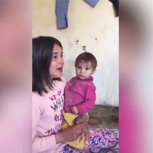 Hurşide'nin videosu izleyenlerin içini parçaladı