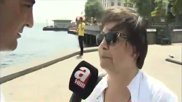 CHP'li seçmenin zor anları böyle kaydedildi