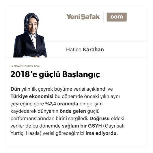 2018’e güçlü başlangıç