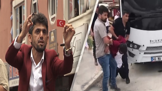 Meral Akşener'e soru soran şehit yakını tekme tokat dövüldü!