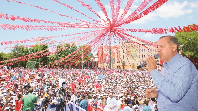 Cumhurbaşkanı ve AK Parti Genel Başkanı Tayyip Erdoğan