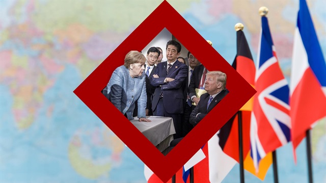 Ülkeleri birbirine düşüren G7 karesi!