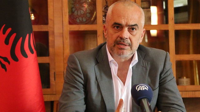 Arnavutluk Başbakanı Edi Rama Anadolu Ajansı'na konuştu.