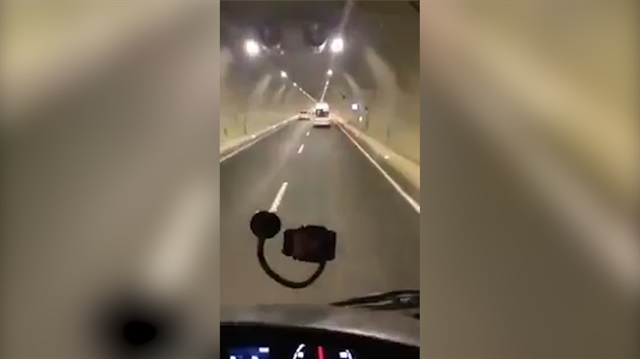 Sabuncubeli Tüneli'nden geçen vatandaş: Yıkacak mısın bunu da Muharrem?
