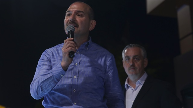ARŞİV: İçişleri Bakanı Süleyman Soylu, seçim çalışmaları kapsamında Gaziosmanpaşa'da Kastamonular tarafından dün düzenlenen sahur programına katılarak konuşma yaptı.