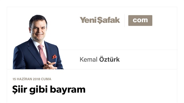 Şiir gibi bayram