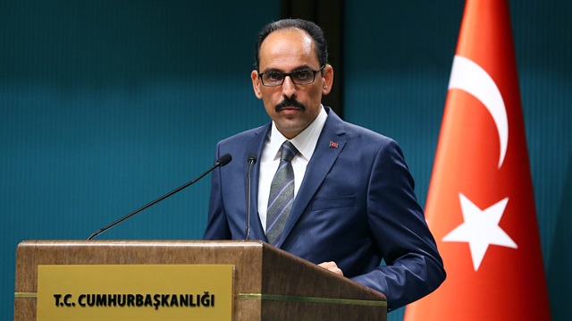 Turkish Presidential spokesman İbrahim Kalın

