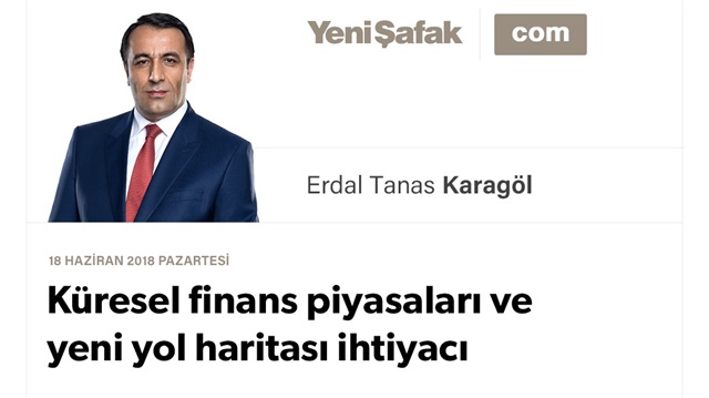 Küresel finans piyasaları ve yeni yol haritası ihtiyacı