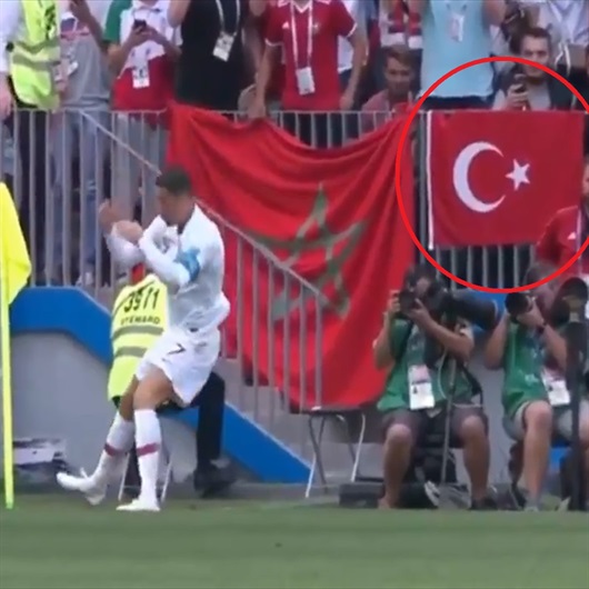 Ronaldo'nun gol sevincindeki detay sosyal medyayı salladı