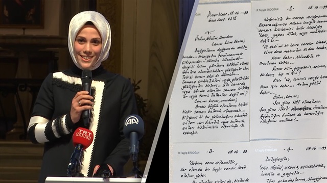 Esra Albayrak, Erdoğan'ın cezaevinden yazdığı mektubu ilk kez okudu