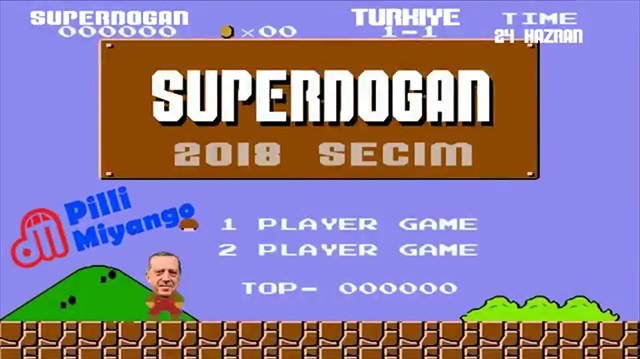 Super Mario, Cumhurbaşkanı Erdoğan'a uyarlanırsa... İşte karşınızda 'SupErdogan'