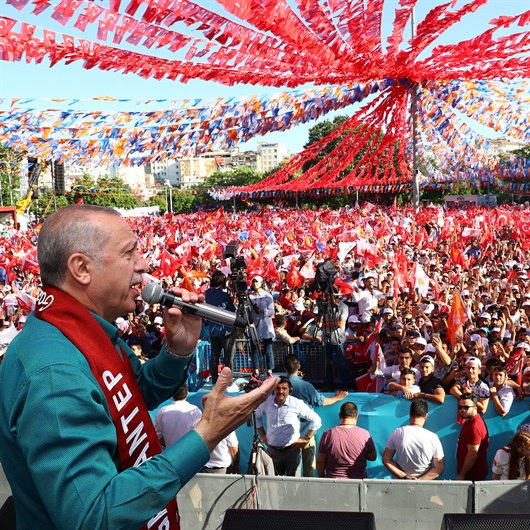 AK Parti'nin 21 Haziran Gaziantep mitinginden kareler