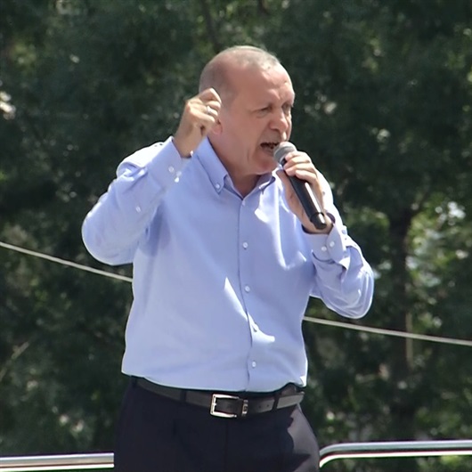 Erdoğan'dan çok sert cevap: Ulan terbiyesiz sıkıysa..